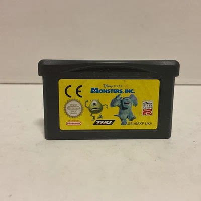 Disney's Monster Inc. Nintendo Game Boy Advance GBA PAL - Free Post - Image 1 of 3