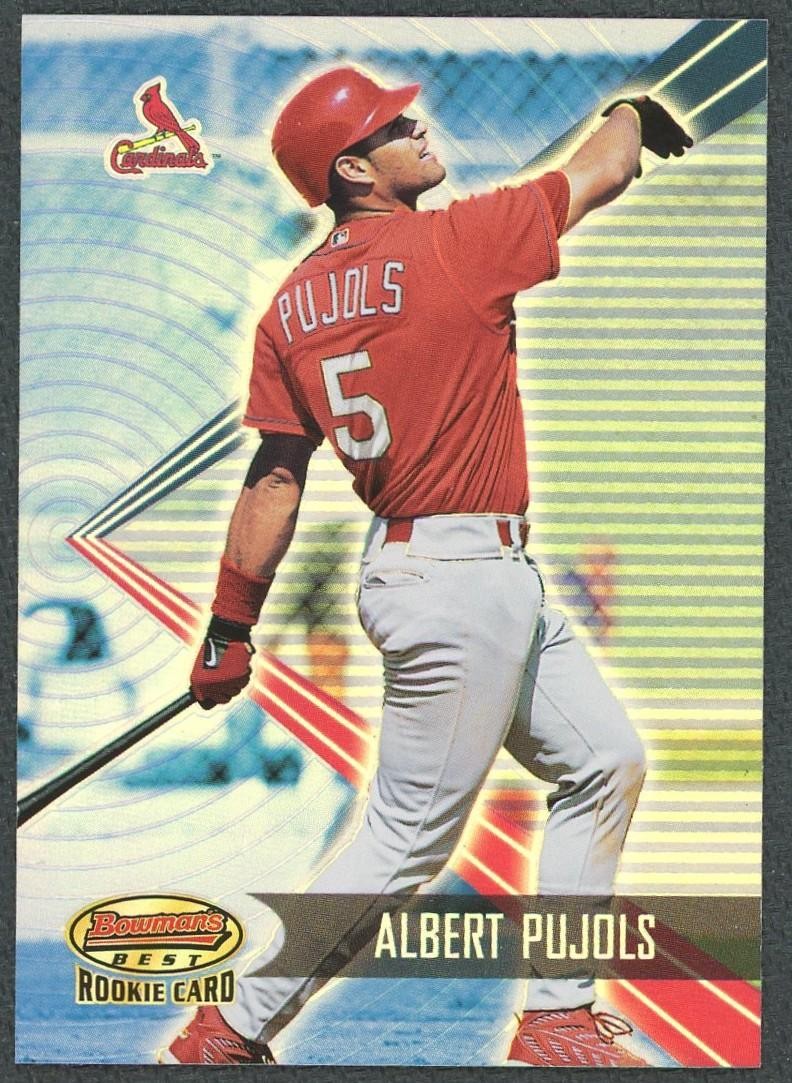 2001 Bowman's Best Albert Pujols Rookie /2999 #174