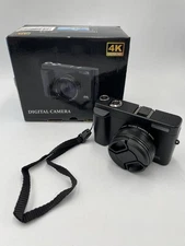 ACTITOP Vlogging Camera 4K Digital Camera for Autofocus-16X Digital Zoom 48(MP)