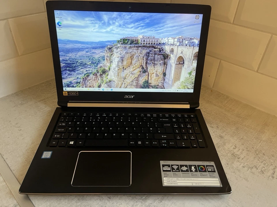 💻 Acer Aspire 5 A515-51 | i7-7500U | 8GB | 256GB SSD | 15.6” FHD | Intel 620 | - Image 2 of 4