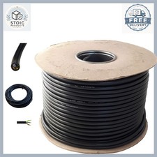 Black Flex Electric Cable 3183Y 0.75mm for Indoor Outdoor Use 10 Metre 2.40 per metre