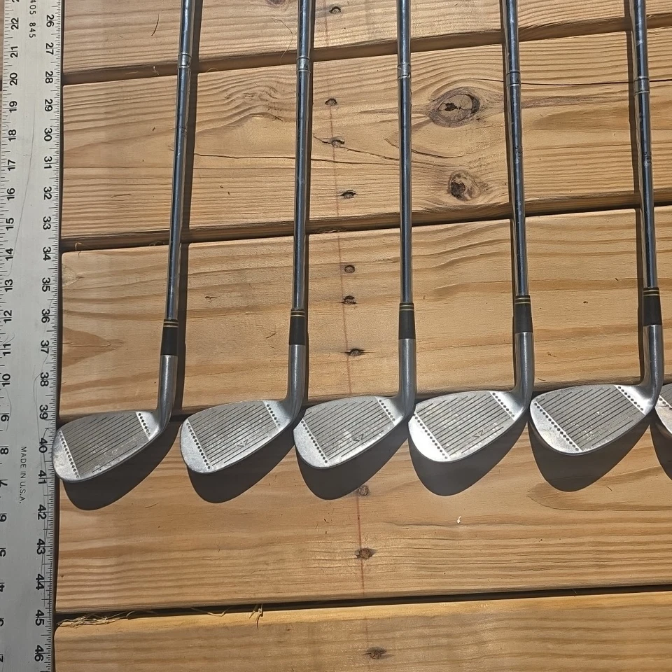 Square Two Power Cavity PCX II Iron Set 3-10 Wedge Steel Shafts Nice Grips Clean - Image 2 of 4