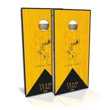 Cornhole Set Skips Garage Game Of Throws Poplar Wood Backyard Tailgate