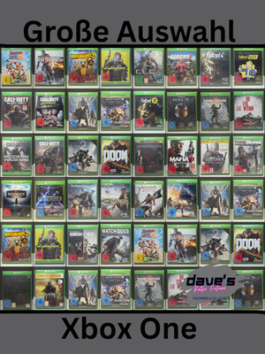 XBOX ONE SPIELE ZUR AUSWAHL MICROSOFT PAL OVP KOMPLETT O. LOSE GUTER ZUSTAND