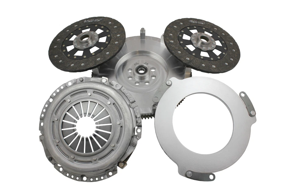 BMW M50 M52 M54 S50 S54 GS6-37DZ GS6-37BZ 6 SPEED TWIN PLATE CLUTCH SET STAGE 1 - Image 1 of 2