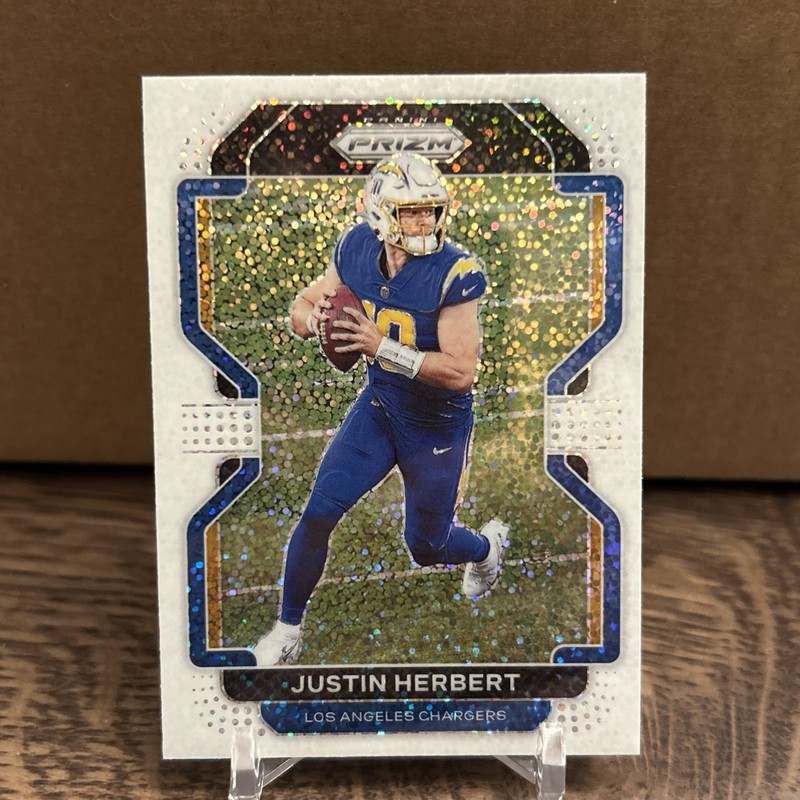 2021 Panini Prizm - White Sparkle Justin Herbert #169 SSP