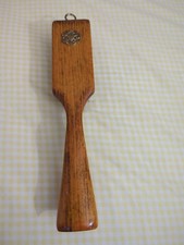 Vintage Swank West Germany Clothing 10" Brush With Shoe Horn  Loop