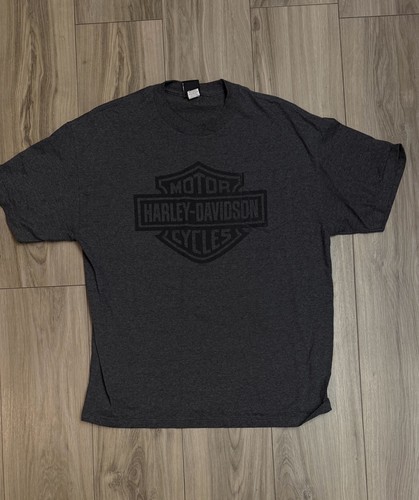Harley-Davidson Maverick Dallas Texas Gray Graphic T-Shirt