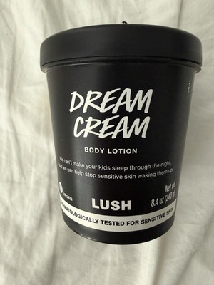 LUSH Dream Cream Lavender Oat Rose Water Sensitive 240 g/8 oz Exp 1-14-2027 NEW