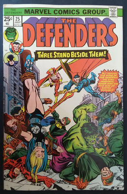  Defenders #25 (1975, Marvel) FN