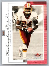 💎2001 Fleer Genuine Football #124 Champ Bailey - Washington Redskins💎