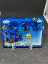 The Bikini Bottom Triangle 2025 Topps Chrome SpongeBob SquarePants Sapphire #161
