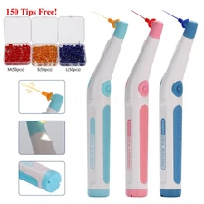 LED Dental Endo Ultra Activator Ultrasonic Endo Irrigator Handpiece + 150 Tips