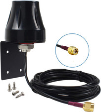 Waterproof Dual Band WiFi Antenna 2.4GHz 5GHz 5dBi Omni-Directional Outdoor R...