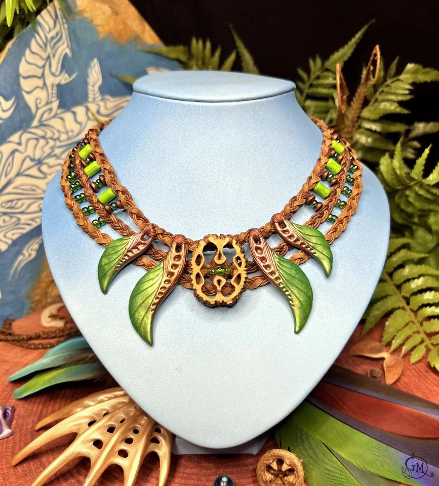 Forest Banshee Relic - Avatar-inspirierte Na'Vi Kette - handgefertigtes Unikat - Bild 4 von 4