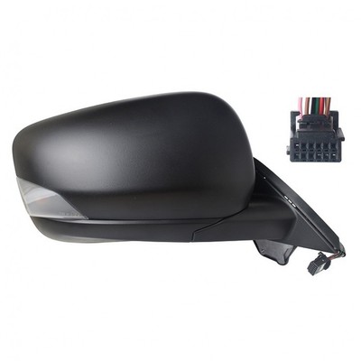 Specchietto Retrovisore Esterno Sinistro Con Regolazione Meccanica Per Renault Kangoo (2013-2021) E Mercedes Citan W415 – Vetro Asferico, Plastica Nera, Equivalente Non Originale