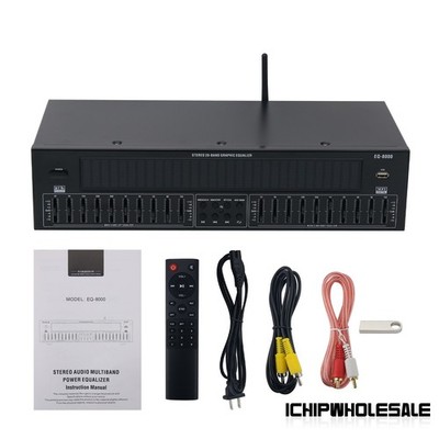 EQ8000 EQ Equalizer BT5.4 Optical Fiber Coaxial Digital Audio Decoder Processor