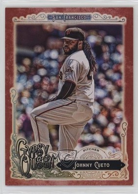 2017 Topps Gypsy Queen Red /10 Johnny Cueto #32 0b0