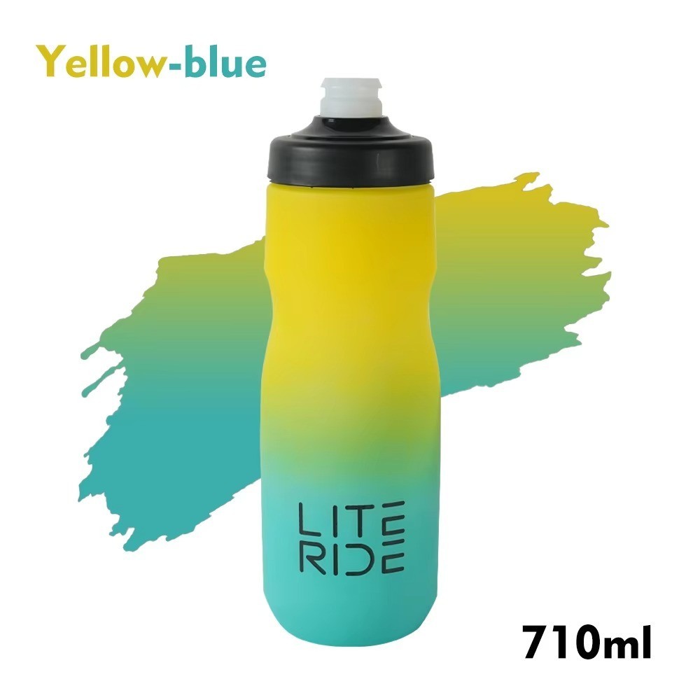 LITERIDE 610ml / 710ml Bicycle Water Bottle &ndash; Leak-Proof Cycling Sports Bottle