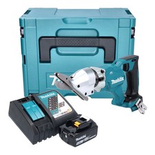 Makita DJS 800 RT1J Faserzementschere 18 V + 1x Akku 5,0 Ah + Ladegerät + Makpac