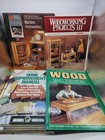 Lot of 4 Different Woodworking & Home Improvement Manual Books. Euc
