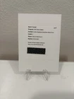 2025 Panini Select Patrick Mahomes Jumbo Signature Swatches White Prizm