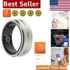 All-in-One Fitness Tracker Smart Ring: 5-7 Days Battery, Stylish Design - US11