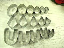 GRAB Bag of Polymer or PMC Clay, 16 Clay Cutters, Earrings, Pendant, NEW!