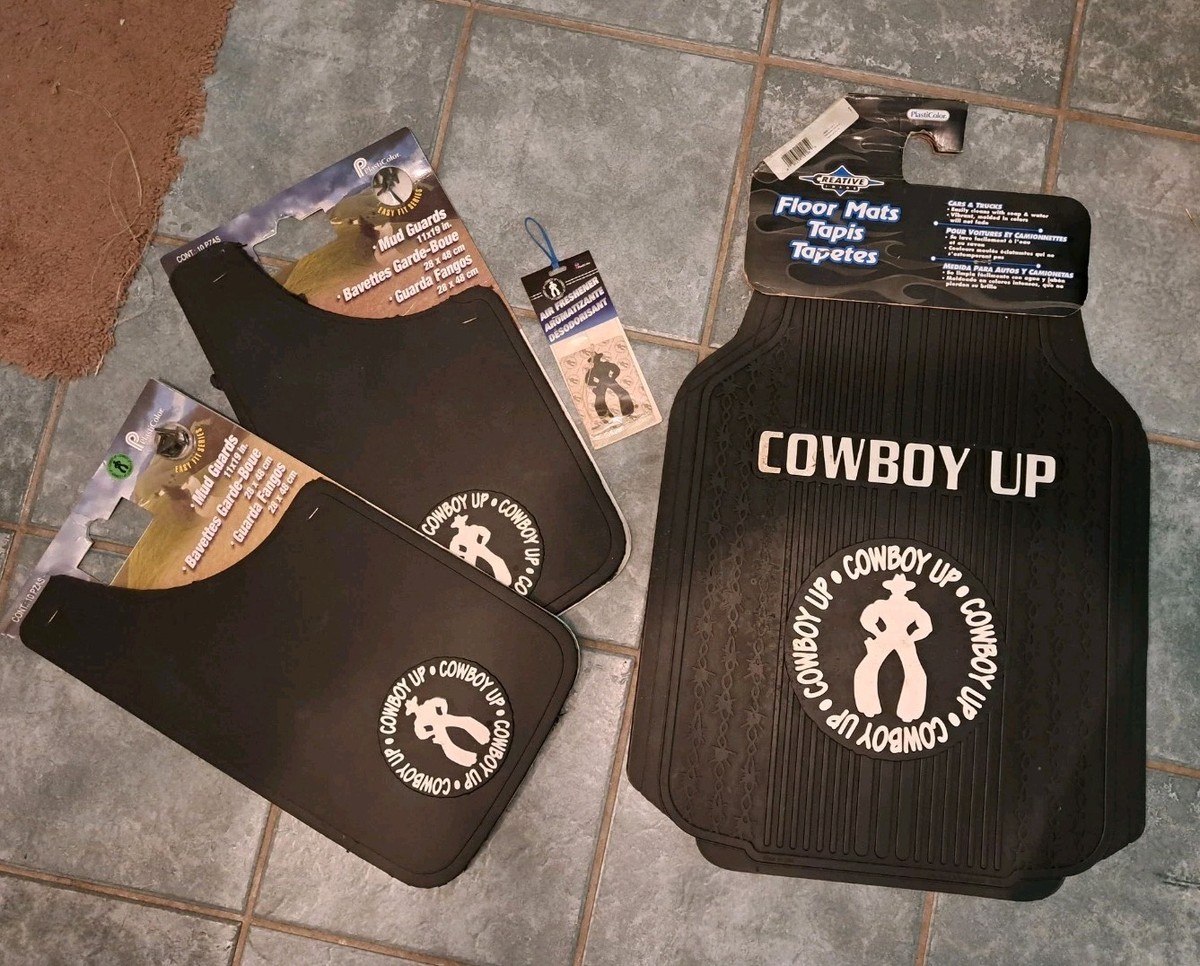 Vintage Plasticolor Truck Floor & Mud Flaps ,Toyota Pickup Ford