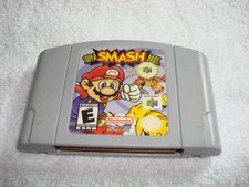 Authentic Nintendo 64-N64 Super Smash Bros Game Cartridge