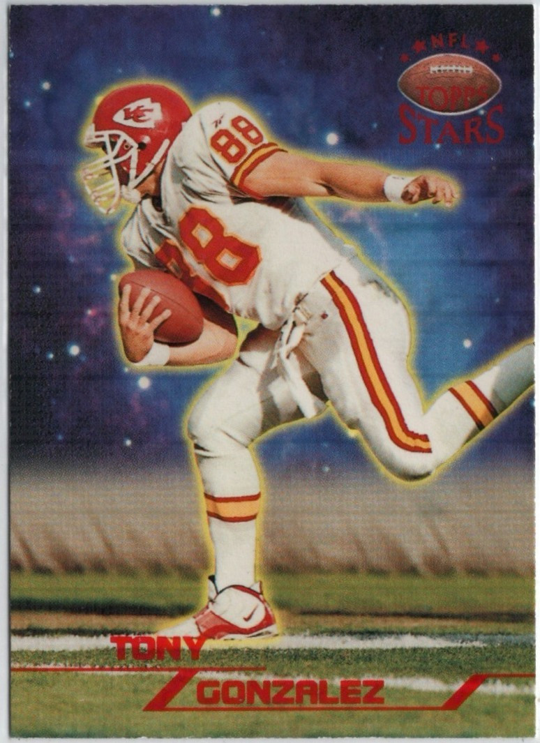 1998 Topps Stars Bronze Tony Gonzalez Card #119 /8799 Chiefs | eBay