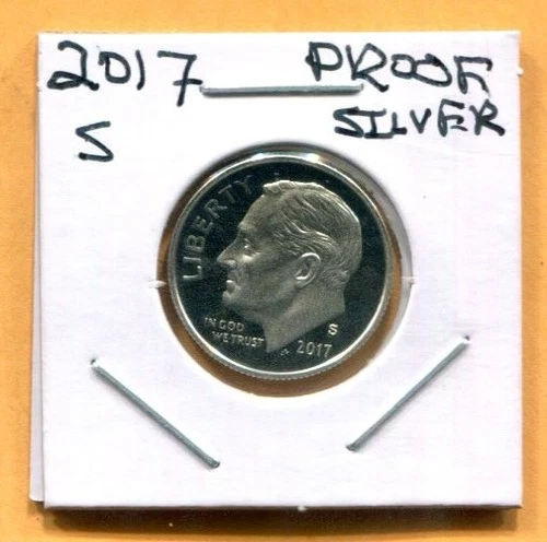 Gem 2017-S Proof Ultra-Cameo Silver Roosevelt Dime - Free Shipping