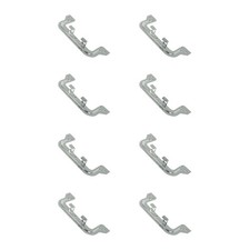 8xC Clip Plasterboard Mounting Bracket for Wall Plates Switches Powerpoints GPOs