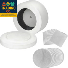 Large Microwave Kiln with 20 Pcs Kiln Paper,Fusing Glass Jewelry DIY Tools for M