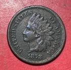 1878 US Indian Head Cent! XF Details! Semi Key Date! SHARP! Old US Coin!