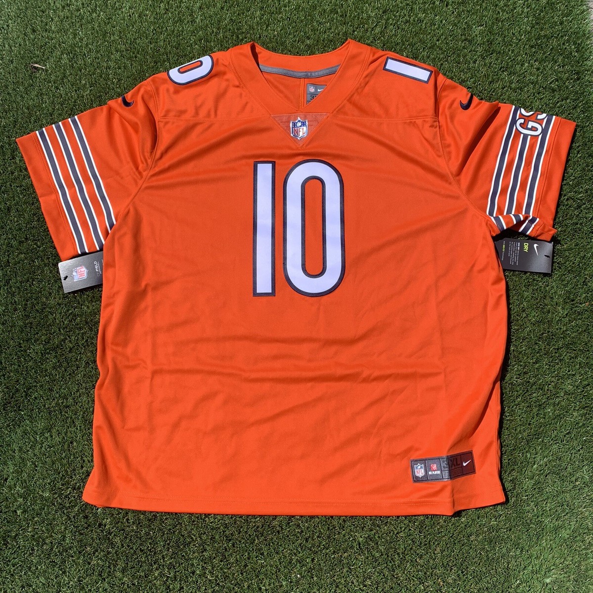 Nike Mitch Trubisky Vapor Limited SZ 3XL Chicago Bears Jersey