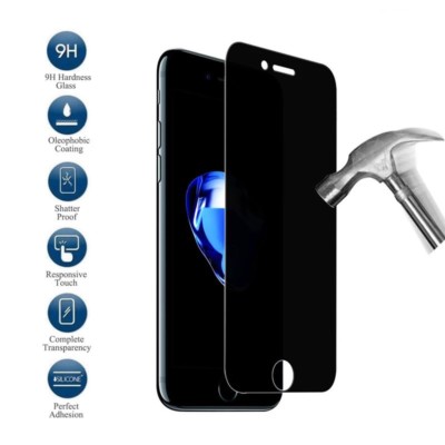 Full Coverage Privacy Tempered Glass Screen Protector For iPhone 6s Plus