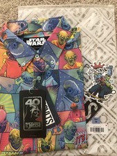 RSVLTS - Star Wars - It  s A Trap   KUNUFLEX Short Sleeve Shirt - Men  s Med NWT