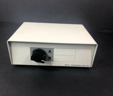 Vintage A B 2-Way Data Transfer Switch Box Multi Source Splitter Parallel 2 Way