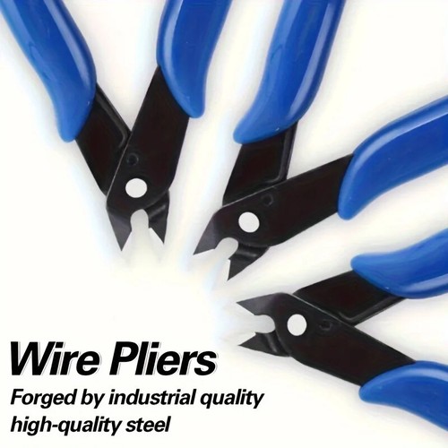 Cortadores de cables eléctricos corte cortes laterales alicates pinzas pinzas herramientas manuales - Imagen 12 de 12