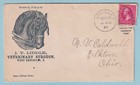 United States Advertising Cover - Gargling Oil Liniment - J. T. Liddle - B857