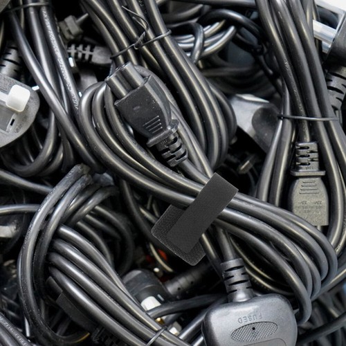 10 Pcs Kabelbinder Für Elektronik Kabelumwicklungen Ladekabel - Afbeelding 11 van 12