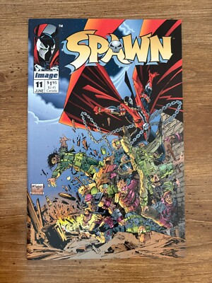 Spawn # 11 NM Image Comic Book Todd McFarlane Clown Angela 18 J268