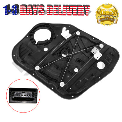 Power Window Regulator w/ Motor Front Left Driver For 2016-2021 Hyundai Tucson