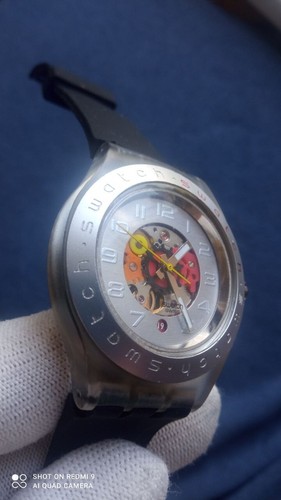 SWATCH - SWISS MADE - DIAPHANE AUTOMATIC - WATER RESISTANT - Ø43MM - Picture 11 of 16
