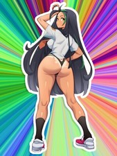 Adult Anime Waifu Pokemon Nemona Vinyl Sticker 6"