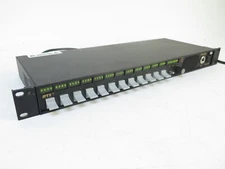RTS Telex Bosch KP 12 12 Position Key Panel Intercom System KP12 with Rack Ears