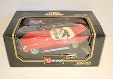 Burago 1:18 Scale Jaguar 'E' Type Cabriolet. Mint & Boxed.