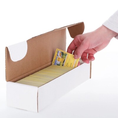 Lot Of 10 BCW Gaming / Sport Card / Coin Slab Storage Shipping Boxes 800 Count 