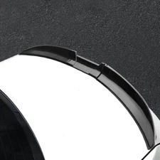 Glossy Black Car Rear Trunk Spoiler Lip Roof Tail Wing Car Sedan Universal USA